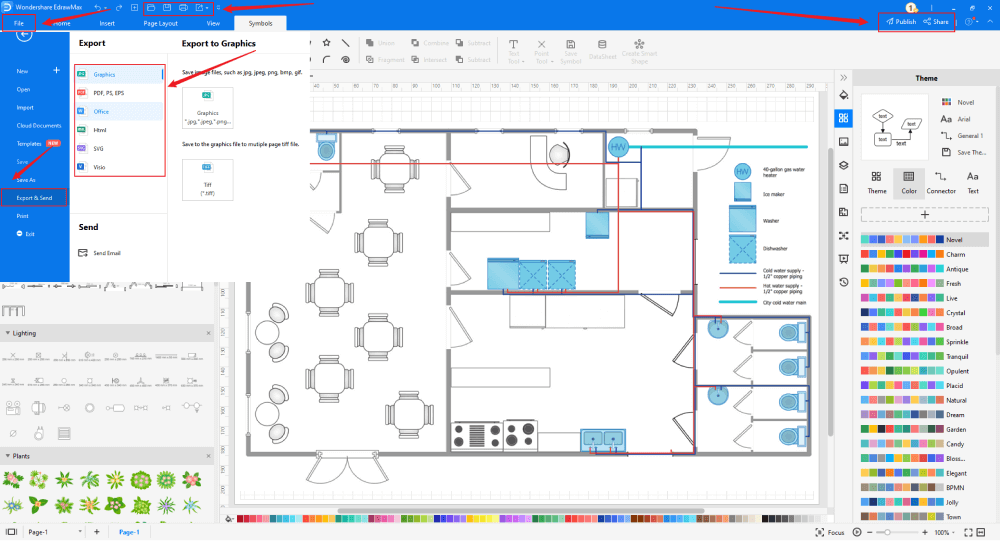 How to Use Plumbing Plan Templates