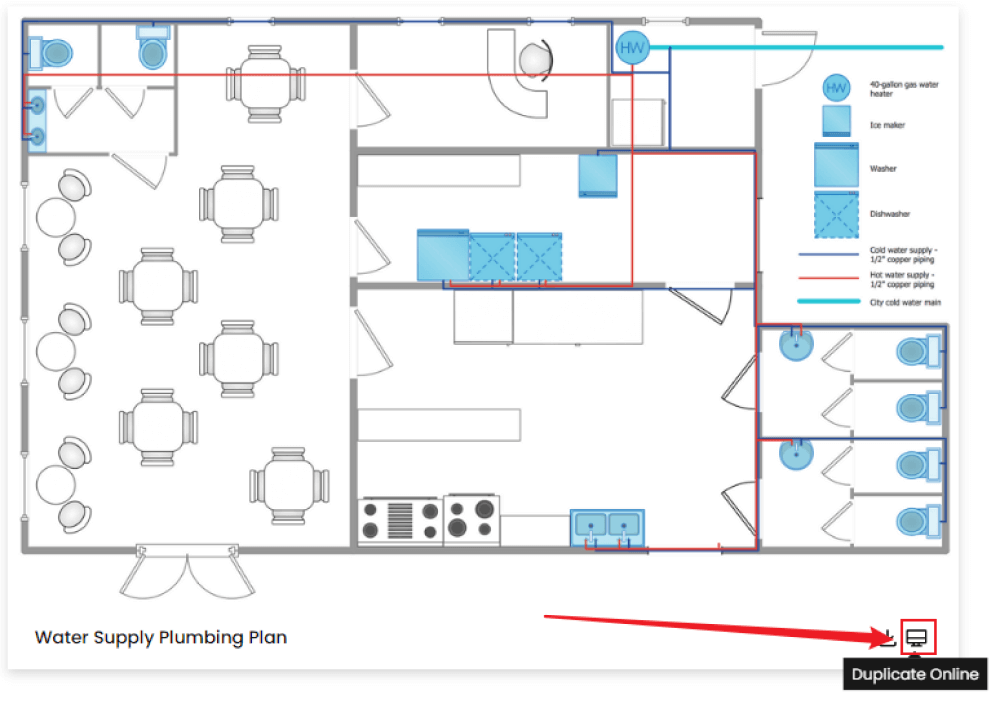 free-editable-plumbing-piping-plan-examples-templates-edrawmax