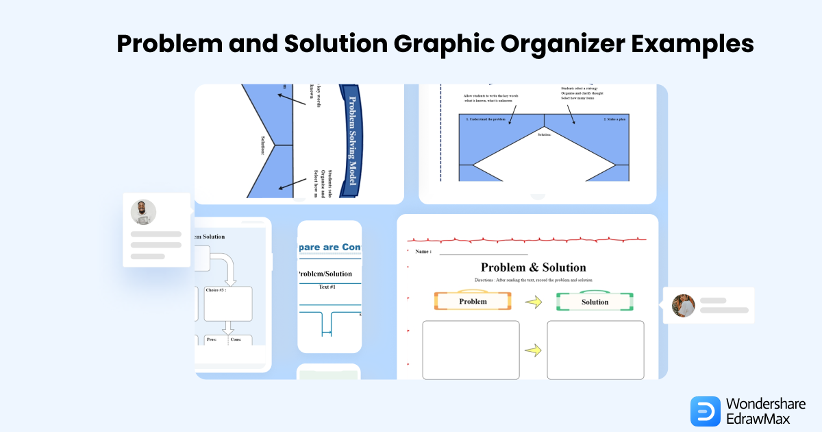 Problem And Solution Graphic Organizer Examples Templates EdrawMax