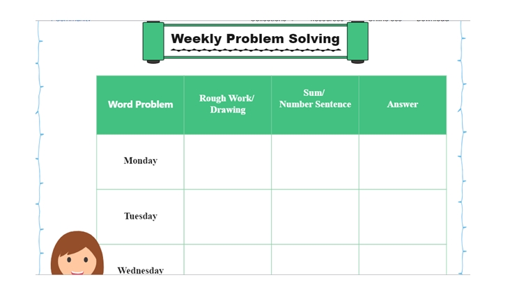  Weekly Problem and Solution Graphics