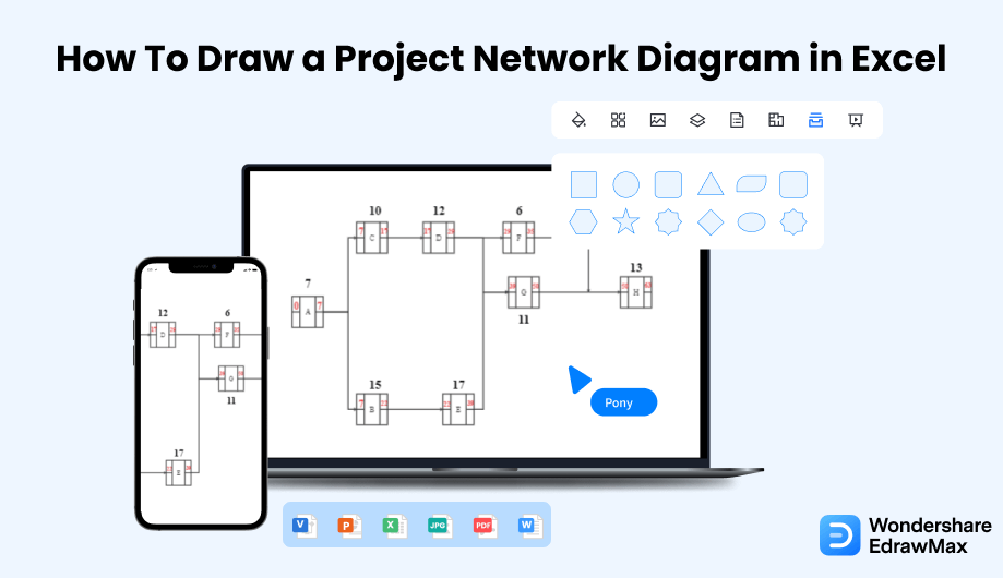 Erstellen Sie ein MS Project Netzwerkdiagramm Cover