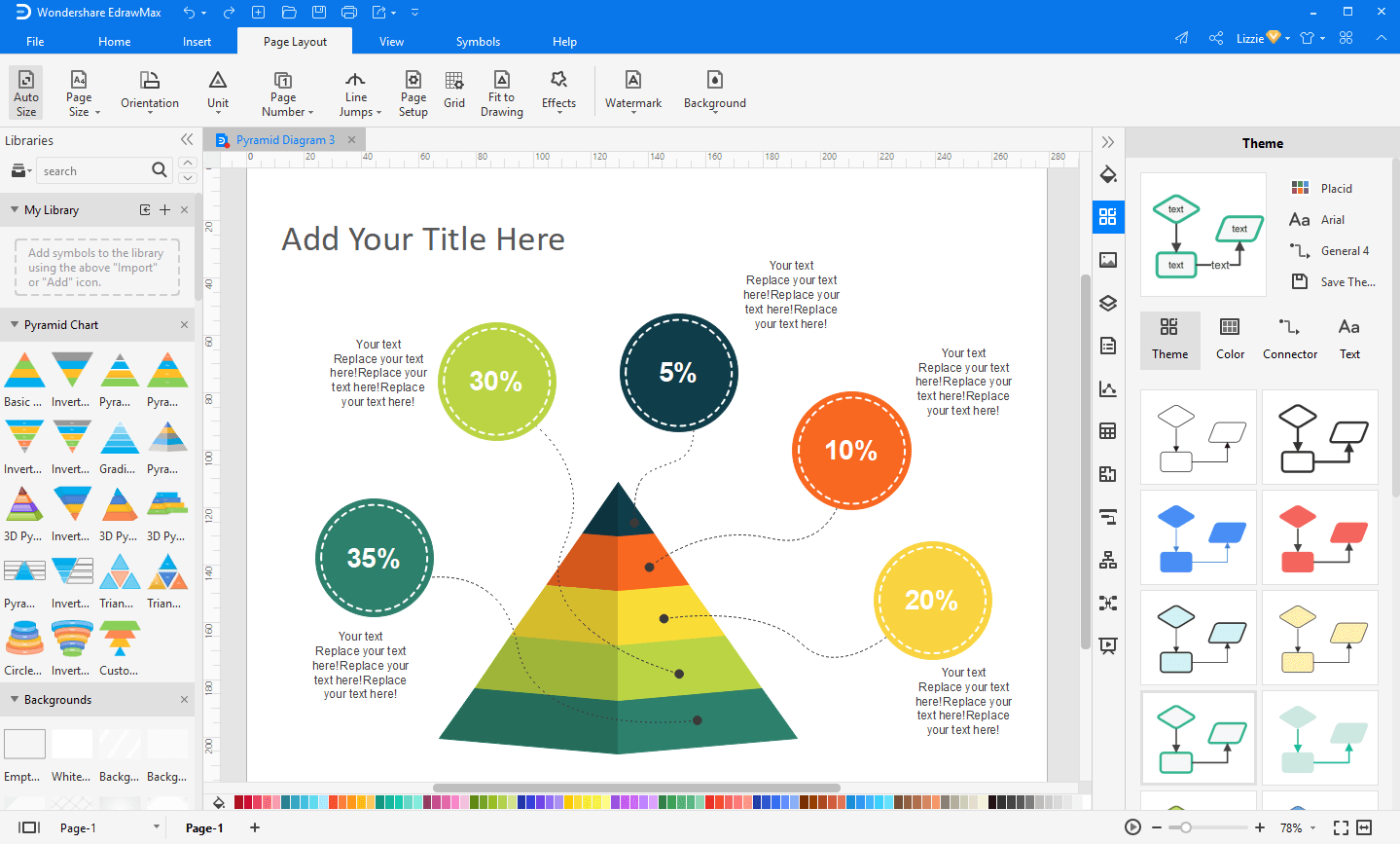 Free Pyramid Diagram Templates for Word, PowerPoint, PDF Edraw