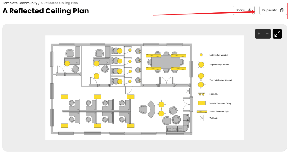 Wie man die Vorlage für einen Fluchtplan verwendet