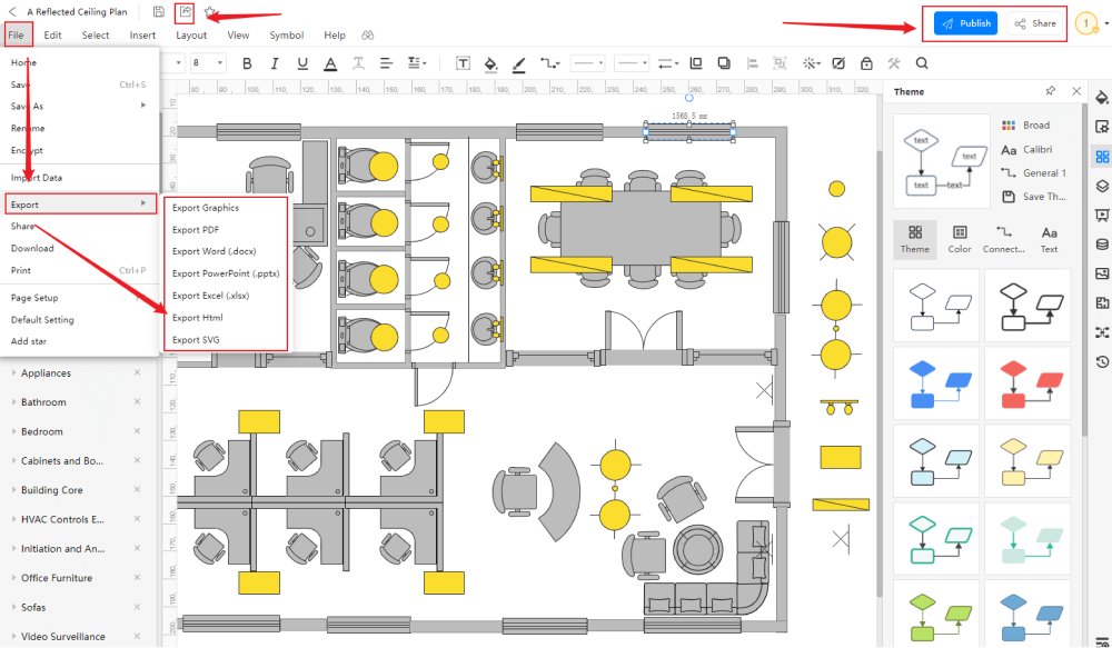 Wie man die Vorlage für einen Fluchtplan verwendet