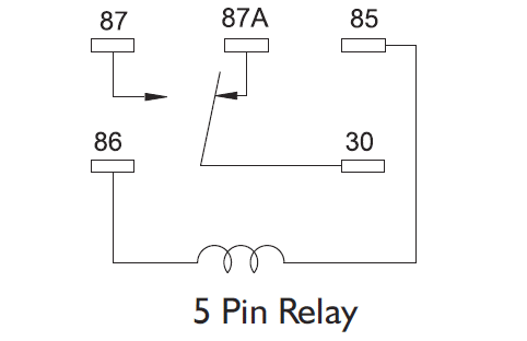 5-Pin-Relais