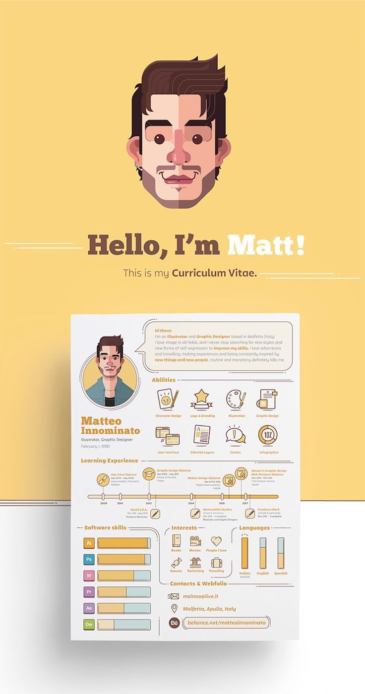 infographic resume