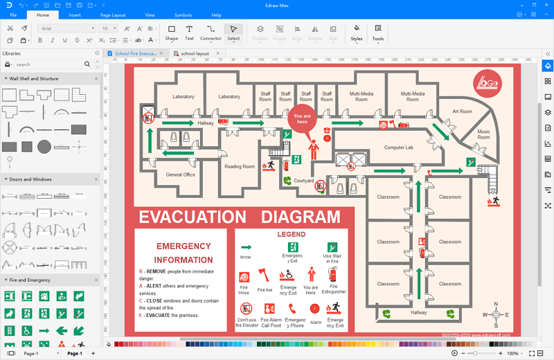 Plan de Evacuación Escolar