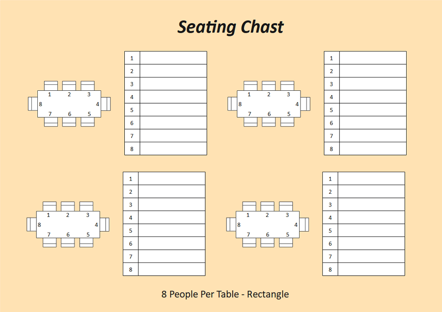 Seating Plan Example