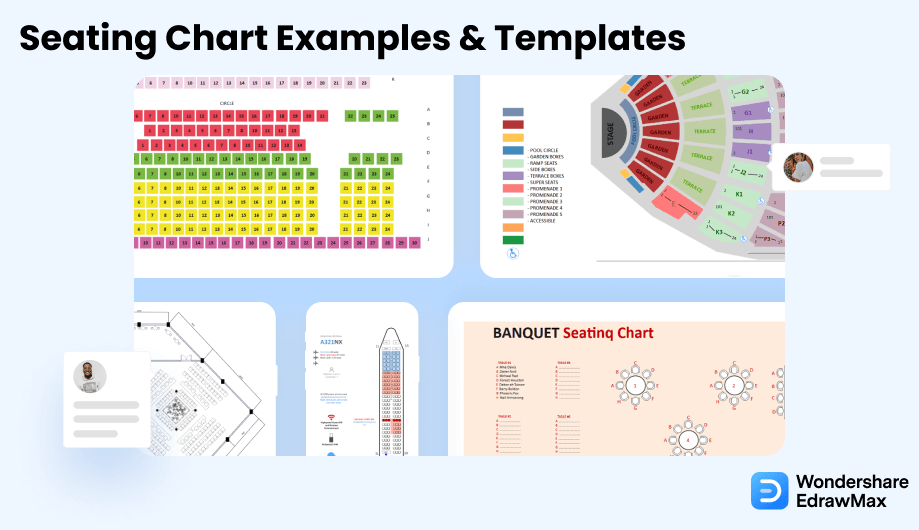 auditorium seating chart template