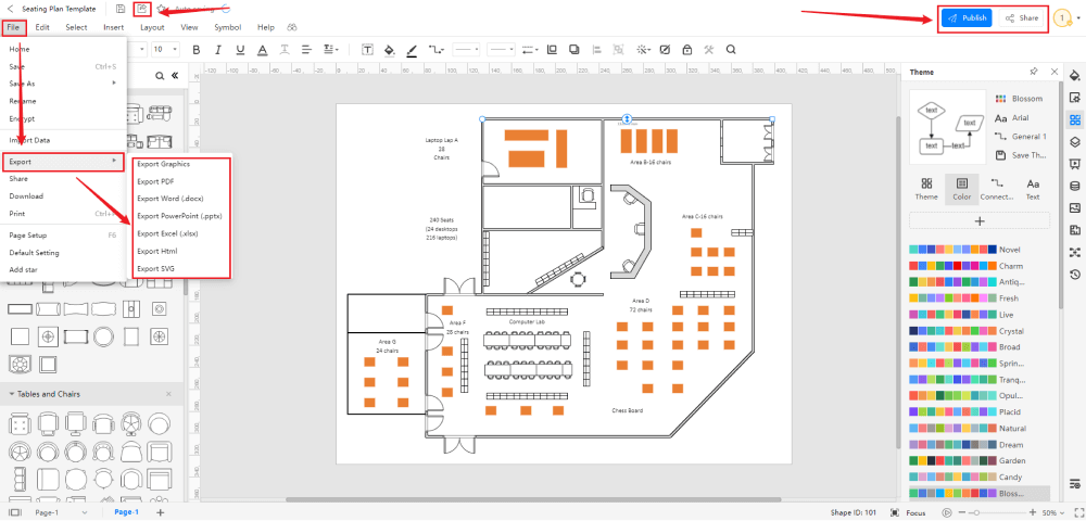 How to Use Seating Chart Templates
