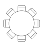 Table & Chair Symbols and Meanings | EdrawMax