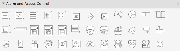 Security and Access Plan Symbols - Edraw