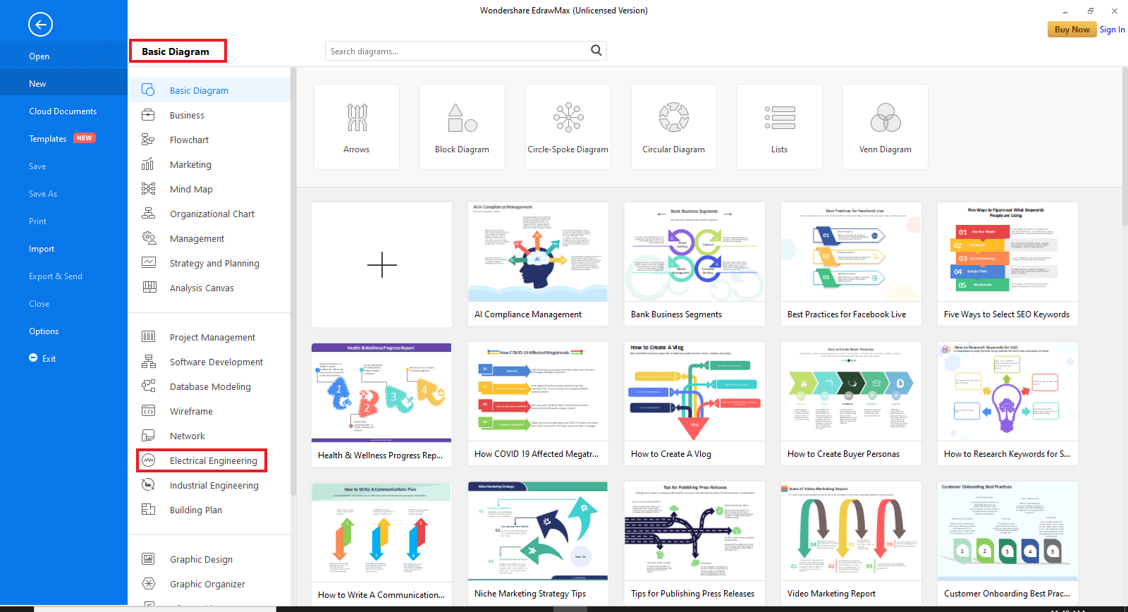 come creare uno schema elettrico per cortocircuito