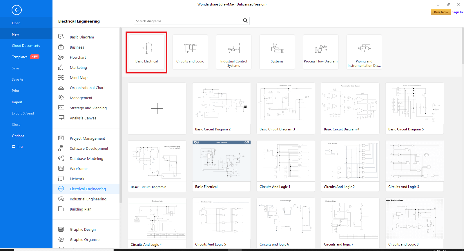 How to make a short circuit diagram