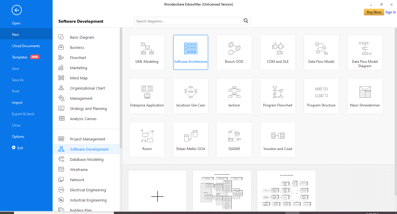 create the diagram from scratch