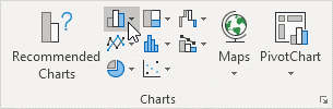 Tap the Column Symbol