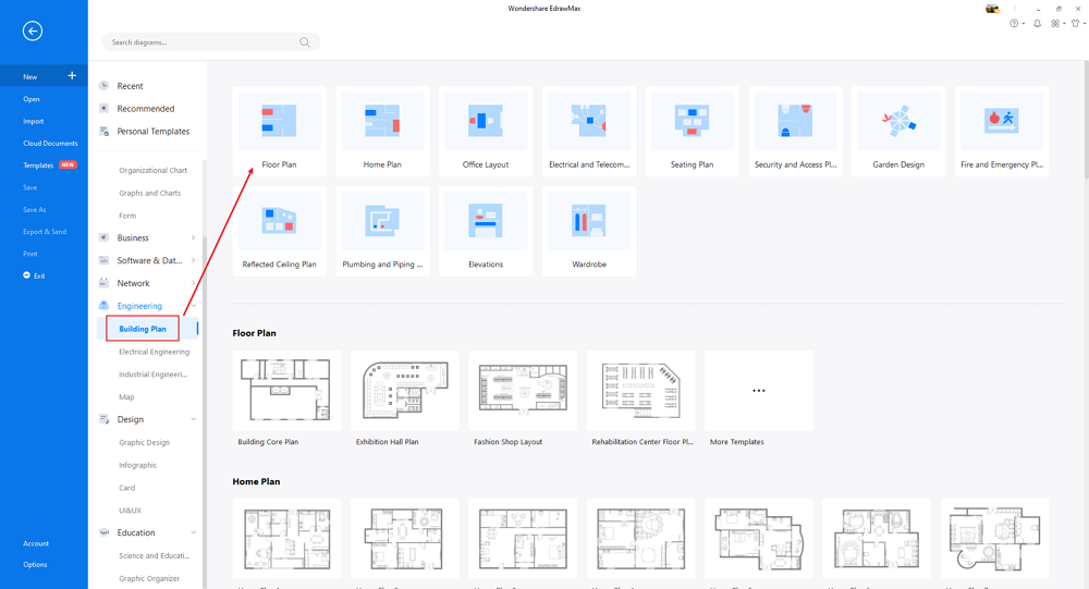 how to draw a store layout