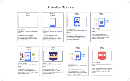 storyboard exemple d'animation