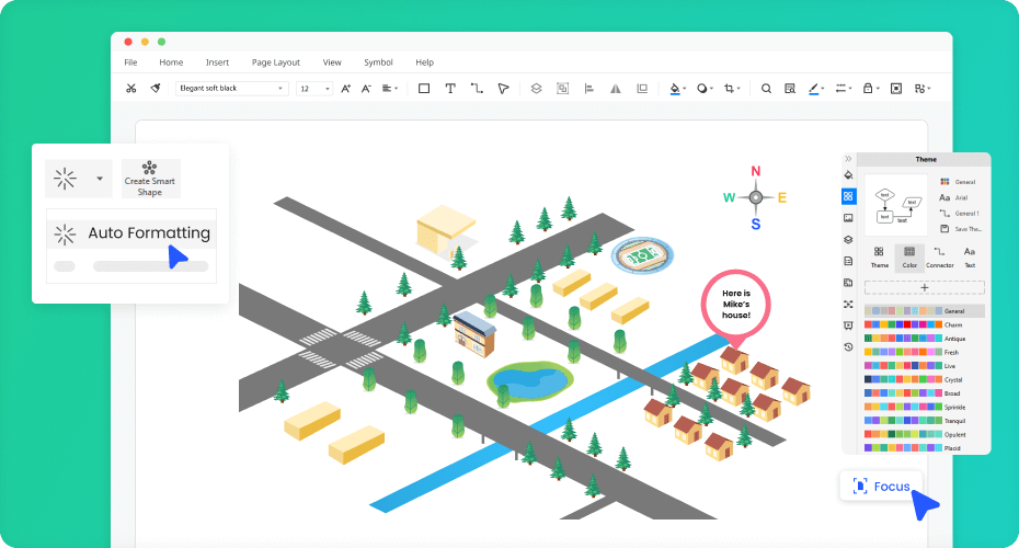 Free Street Map Maker with Free Templates EdrawMax