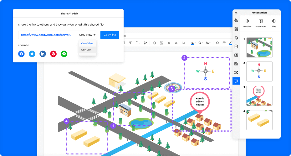 Draw On Maps and Make Them Easily