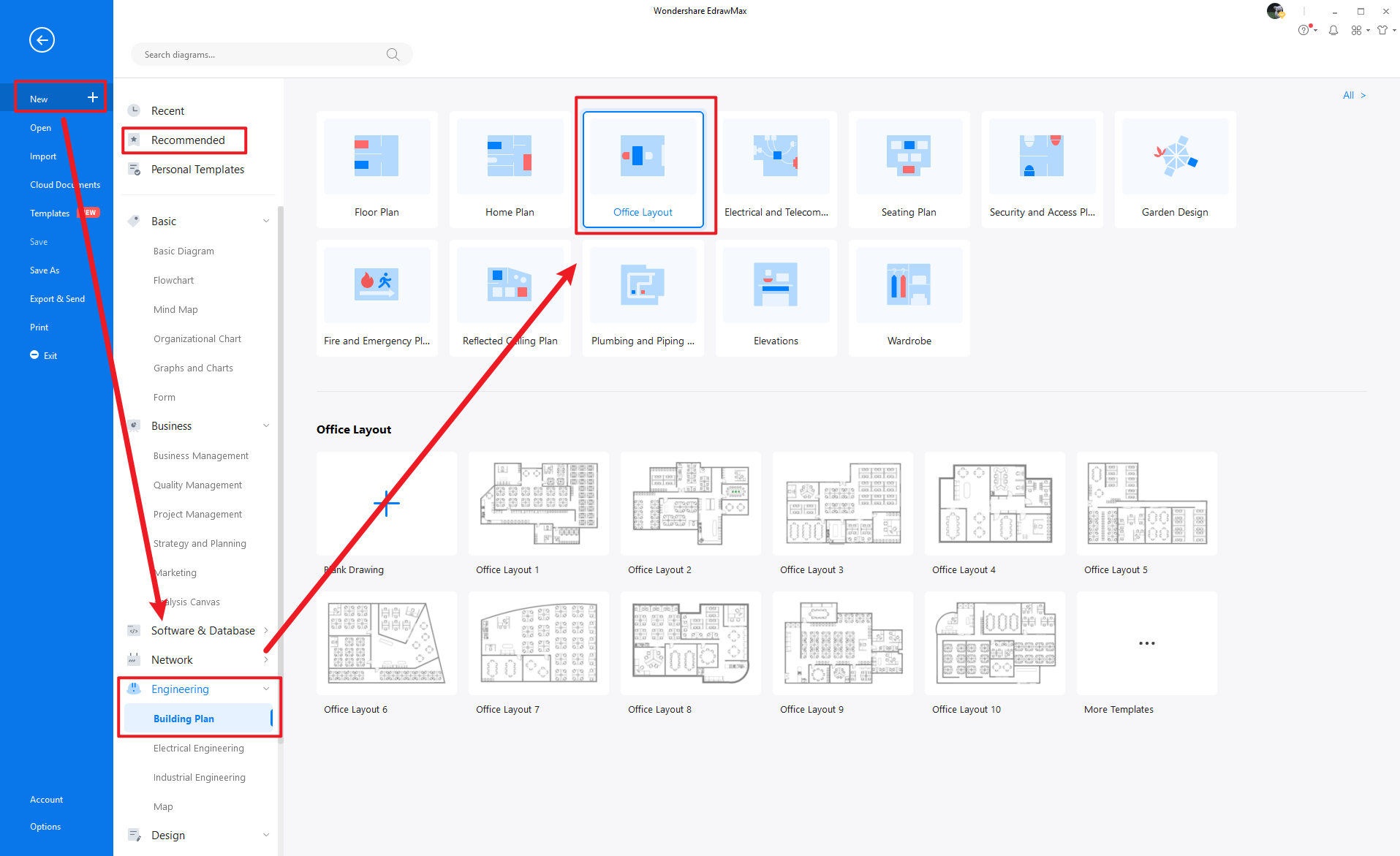 Verwendung von Tisch & Stuhlsymbolen