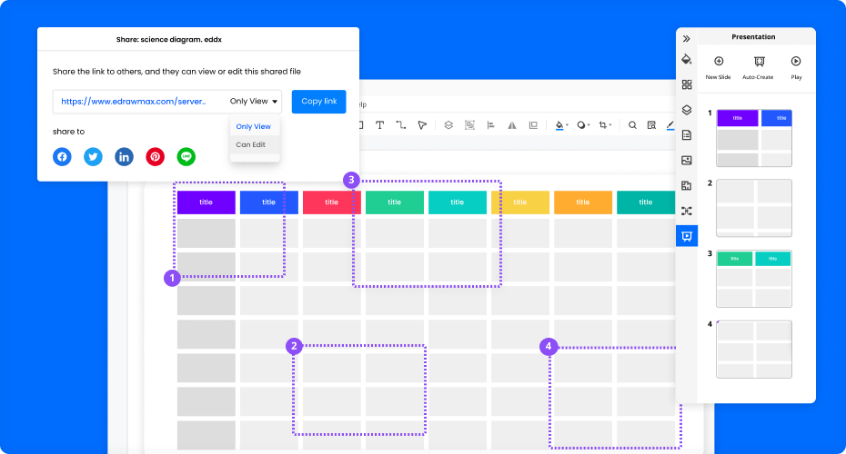 blank table chart maker