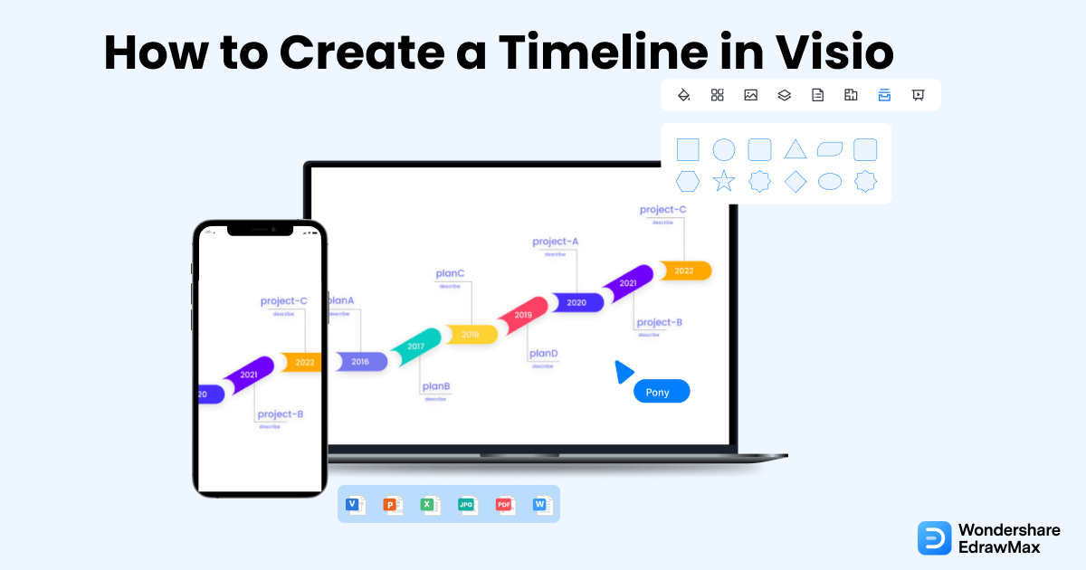 How To Create A Timeline In Visio EdrawMax