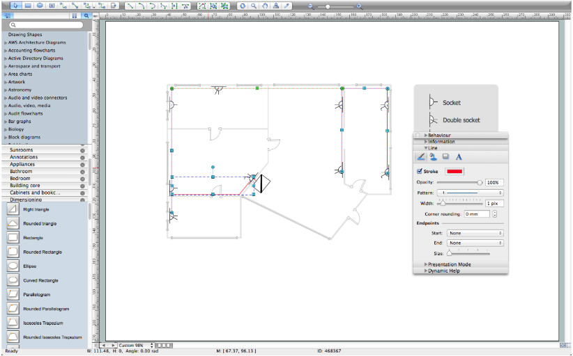 easy electrical schematic drawing software QuyaSoft