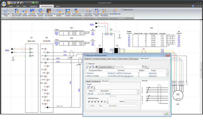 A Simple Web-Based Wiring Harness Tool