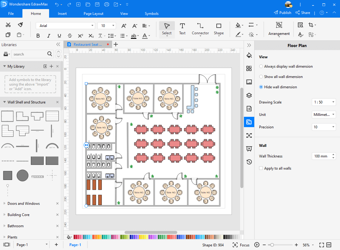 Free Seating Chart Maker with Free Templates - EdrawMax