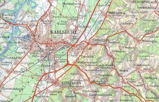 Die Grundlagen einer topographischen Karte