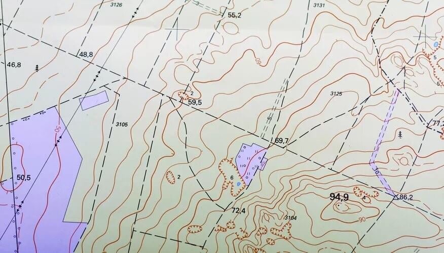 Wie man eine topographische Karte liest