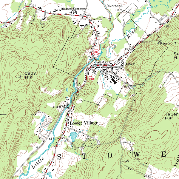 Mappa topografica