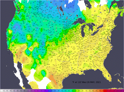 Climatic/Weather Map