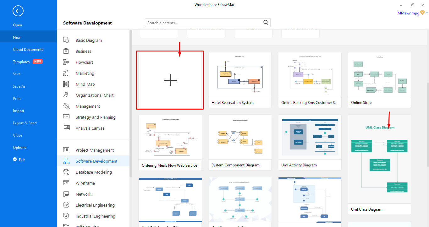 Lucidchart Class Diagram