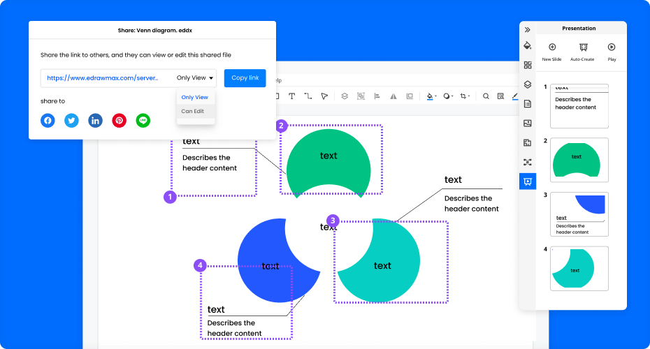 Free Venn Diagram Maker With Free Templates Edrawmax