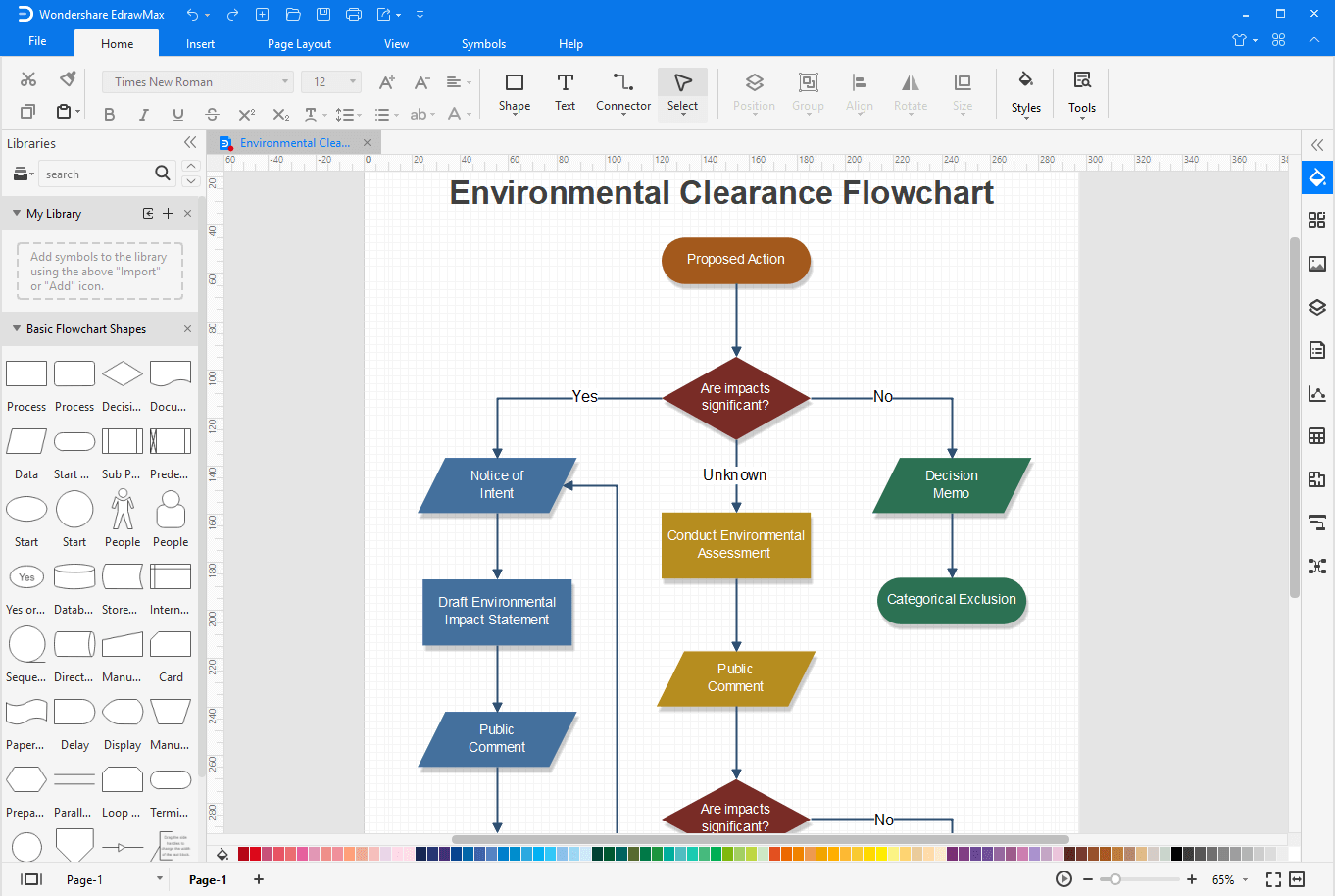 Archivo de Visio en EdrawMax