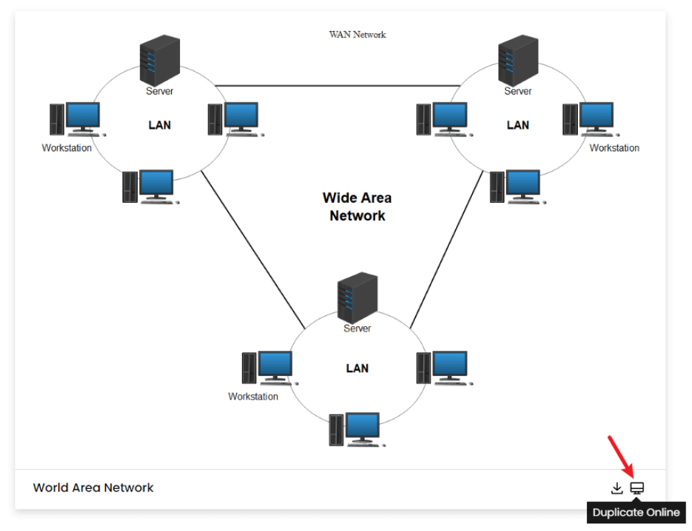 simple wan diagram example