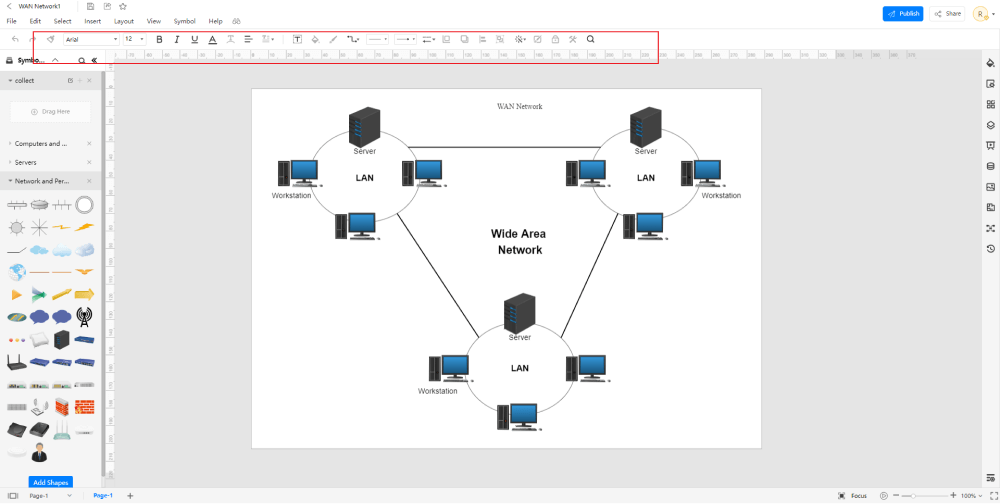 How to Use WANNetwork Diagram Examples