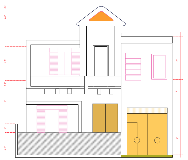 Different types of House Plan drawings