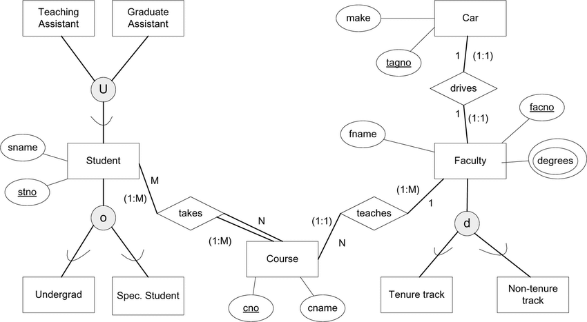 Solved Please use Chen model to provide the ER/EER diagram