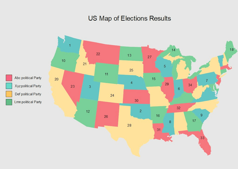 Carte des États-Unis