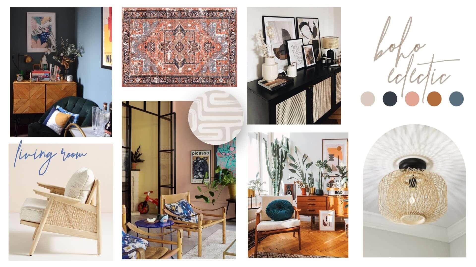 MoodBoard du Design d'Intérieur