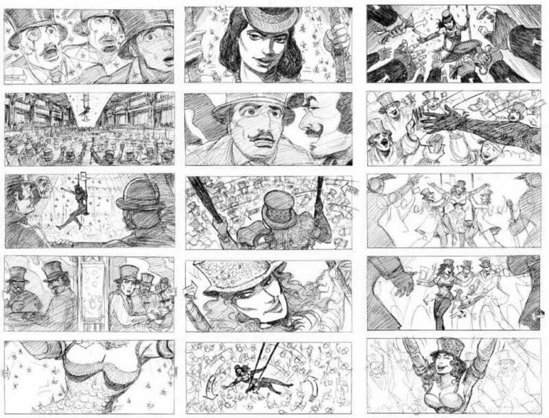 Storyboards em Miniatura