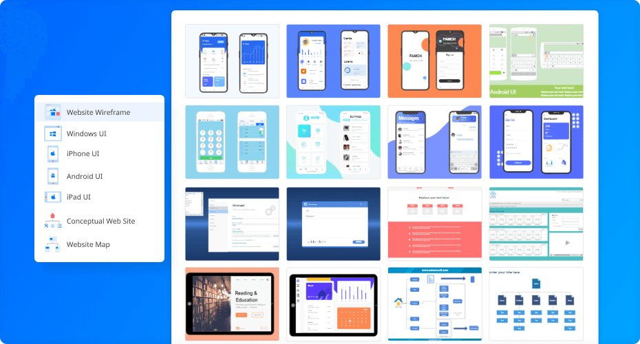 mobile wireframe tools