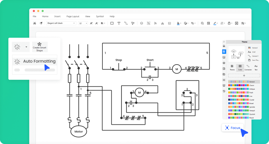 Free Wiring Diagram Software with Free Templates - EdrawMax