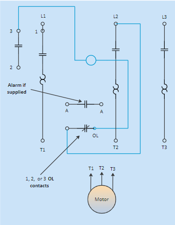 Motorstarter-Schaltplan