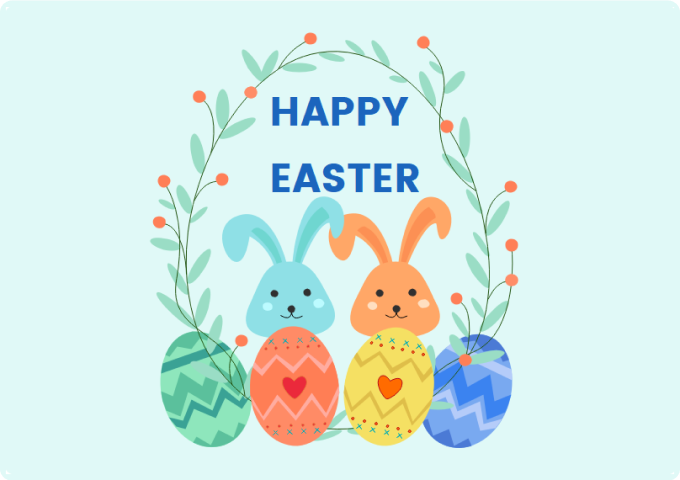 easter card example