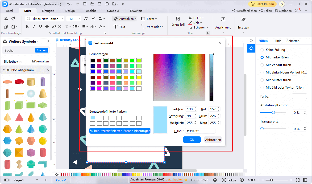 select colors