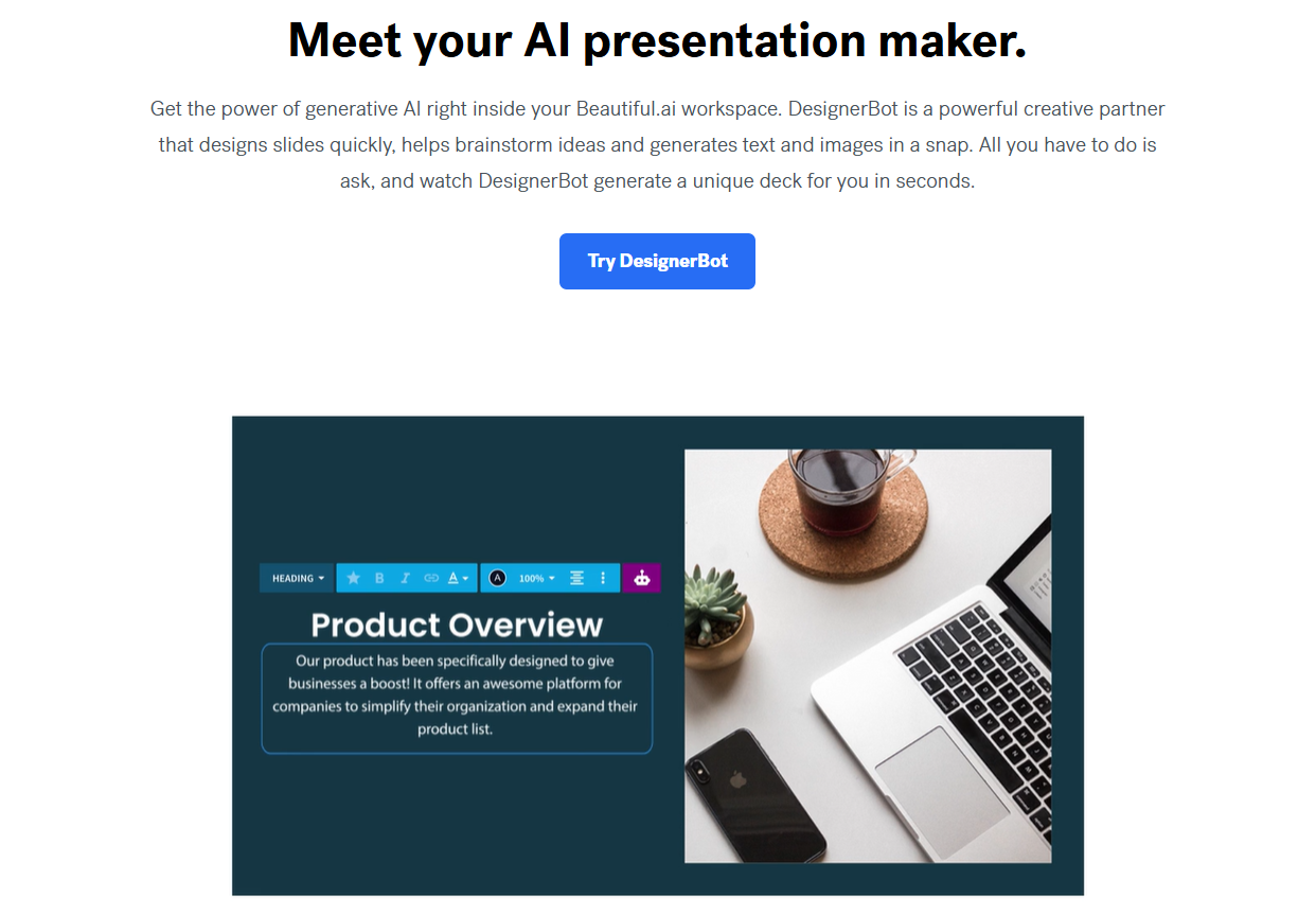 ki präsentation erstellen mit beautiful.ai